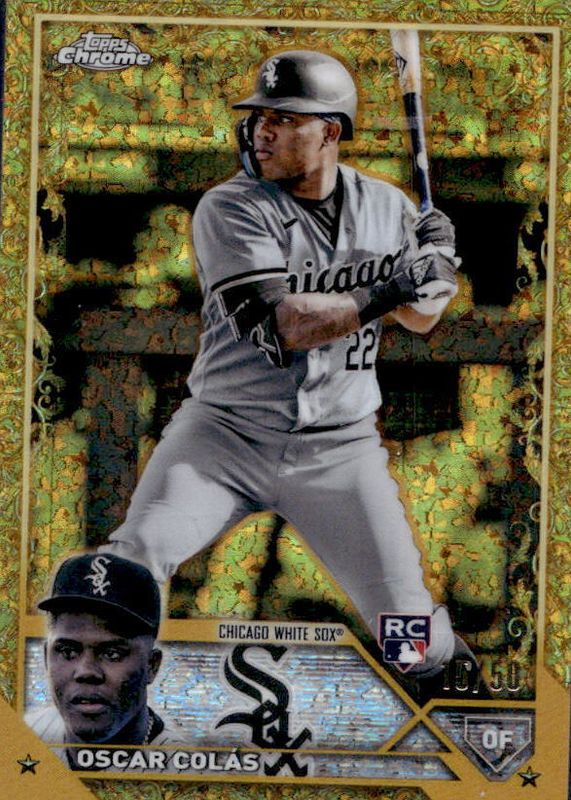 2023 Topps Gilded Collection #55 Mini-Diamond Gold Etch Refractor /50
