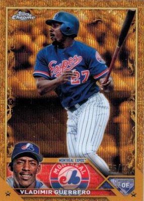 2023 Topps Gilded Collection #140 Wave Gold Etch Refractor /75