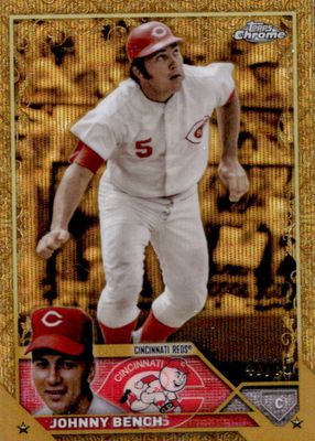 2023 Topps Gilded Collection #127 Wave Gold Etch Refractor /75