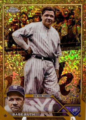 2023 Topps Gilded Collection #3 Mini-Diamond Gold Etch Refractor /50