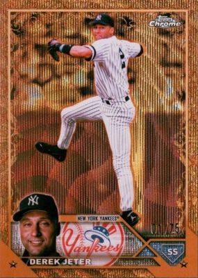 2023 Topps Gilded Collection #2 Wave Gold Etch Refractor /75