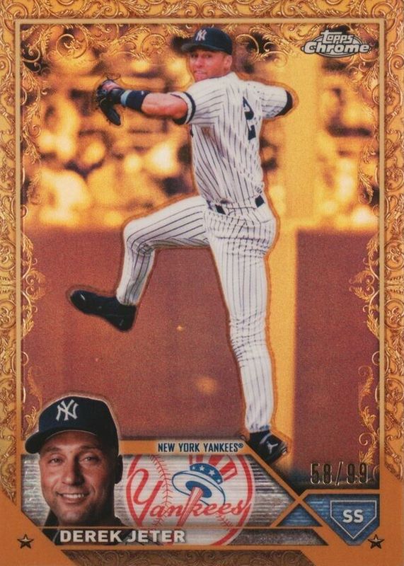 Derek Jeter 2023 Topps Gilded Collection #2 Base /99 PSA 9