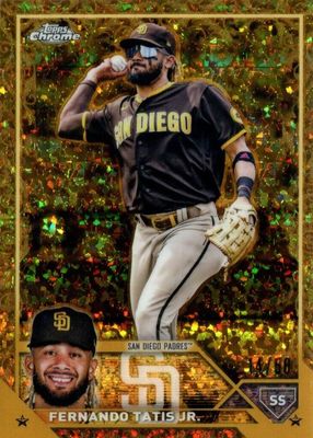 2023 Topps Gilded Collection #14 Mini-Diamond Gold Etch Refractor /50