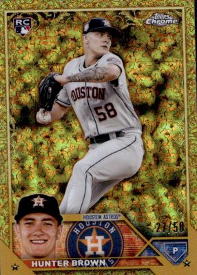 2023 Topps Gilded Collection #147 Mini-Diamond Gold Etch Refractor /50