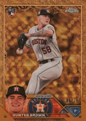 2023 Topps Gilded Collection #147 Wave Gold Etch Refractor /75