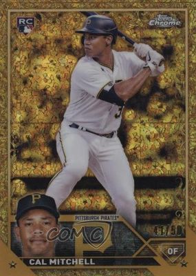 2023 Topps Gilded Collection #148 Mini-Diamond Gold Etch Refractor /50
