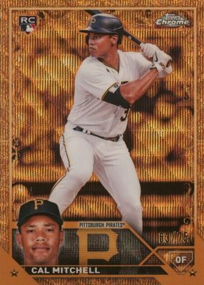 2023 Topps Gilded Collection #148 Wave Gold Etch Refractor /75