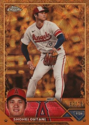 2023 Topps Gilded Collection #17 Wave Gold Etch Refractor /75