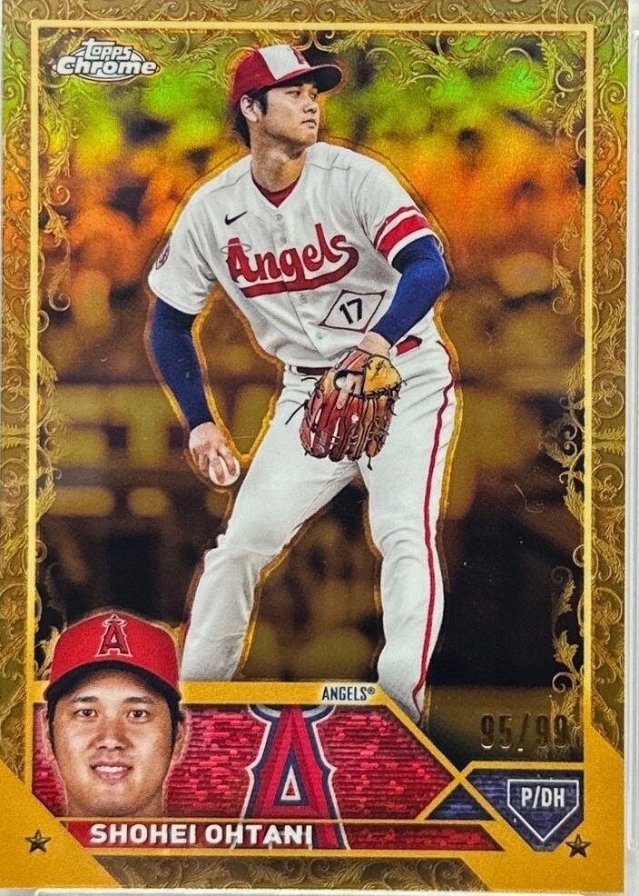 Shohei Ohtani 2023 Topps Gilded Collection #17 Base /99 Price