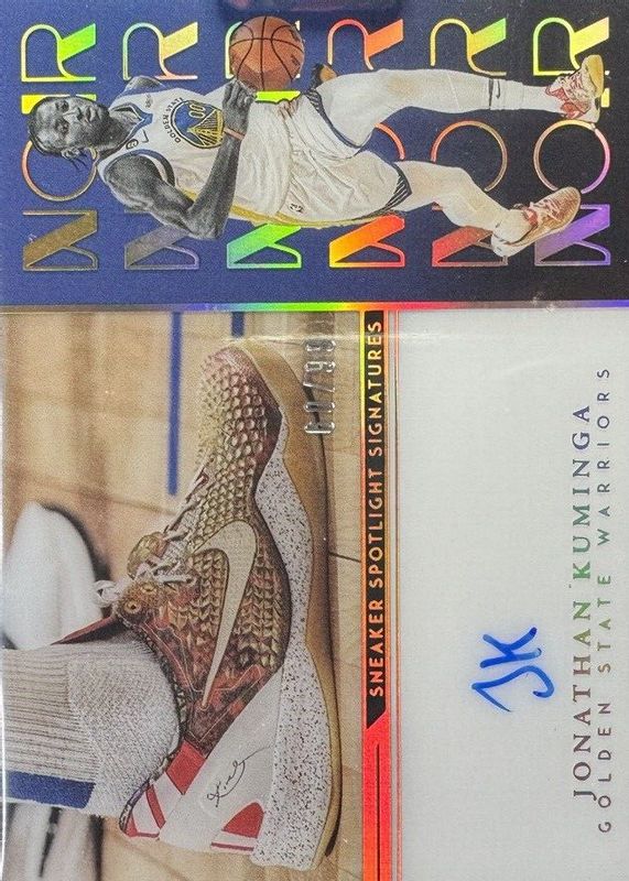Jonathan Kuminga 2022 Noir #SSS-JKU Sneaker Spotlight Signatures /99 PSA 9