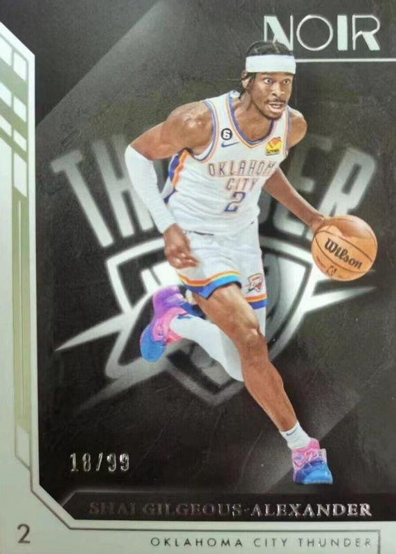 Shai Gilgeous-Alexander 2022 Noir #8 Association Edition /99 RAW