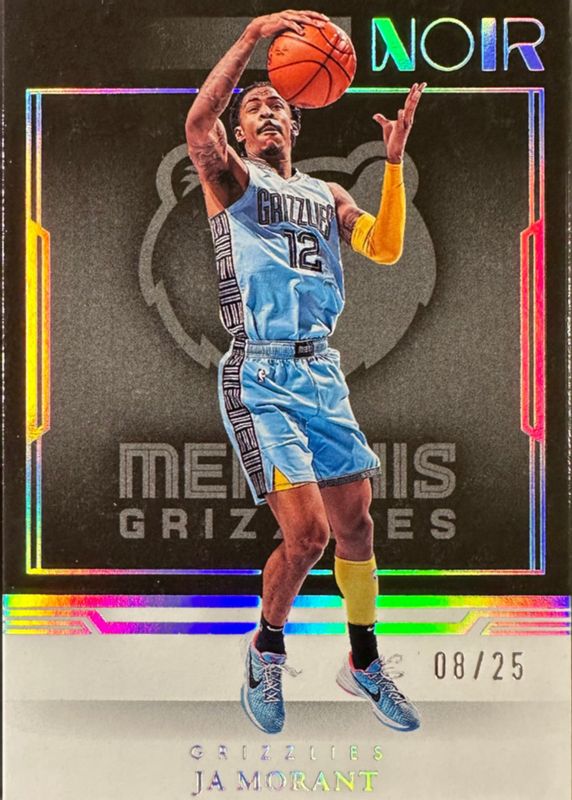 Ja Morant 2022 Noir #205 Statement Edition /25 BGS 9.5