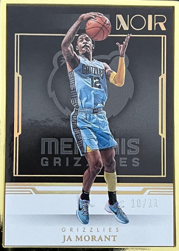 Ja Morant 2022 Noir #205 Statement Edition - FOTL /11 SGC 9.5