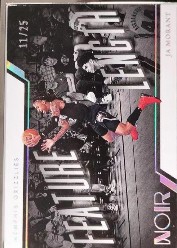 Ja Morant 2022 Noir #255 Feature Length /25 SGC 10