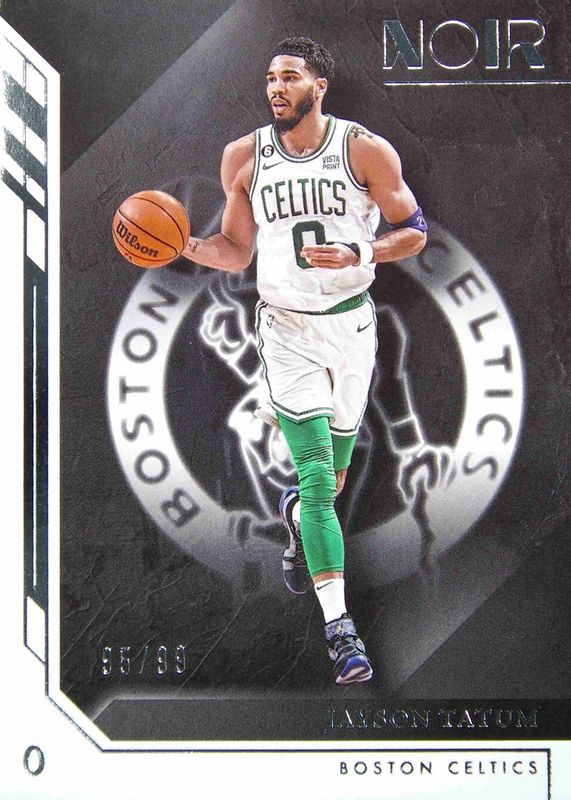 Jayson Tatum 2022 Noir #4 Association Edition /99 SGC 9