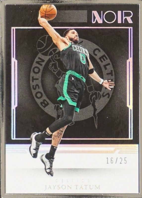 Jayson Tatum 2022 Noir #229 Statement Edition /25 RAW