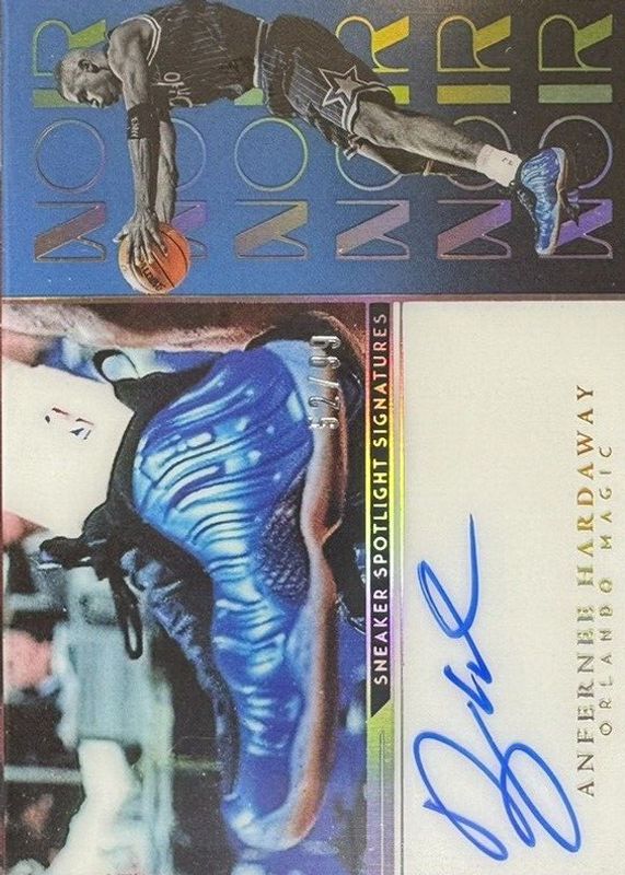 Anfernee Hardaway 2022 Noir #SSS-ANF Sneaker Spotlight Signatures /99 BGS 9