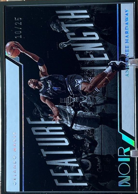 Anfernee Hardaway 2022 Noir #266 Feature Length /25 BGS 10 PRISTINE