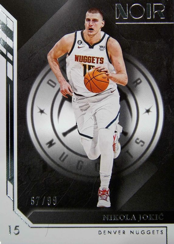 Nikola Jokic 2022 Noir #12 Association Edition /99 PSA 10