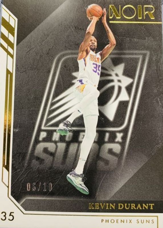 Kevin Durant 2022 Noir #19 Association Edition - Gold /10 RAW