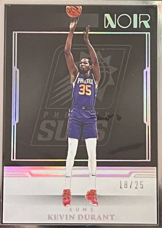 Kevin Durant 2022 Noir #225 Statement Edition /25 RAW