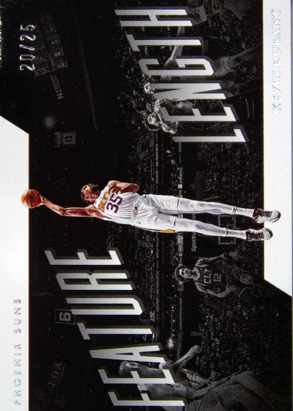 Kevin Durant 2022 Noir #261 Feature Length /25 RAW