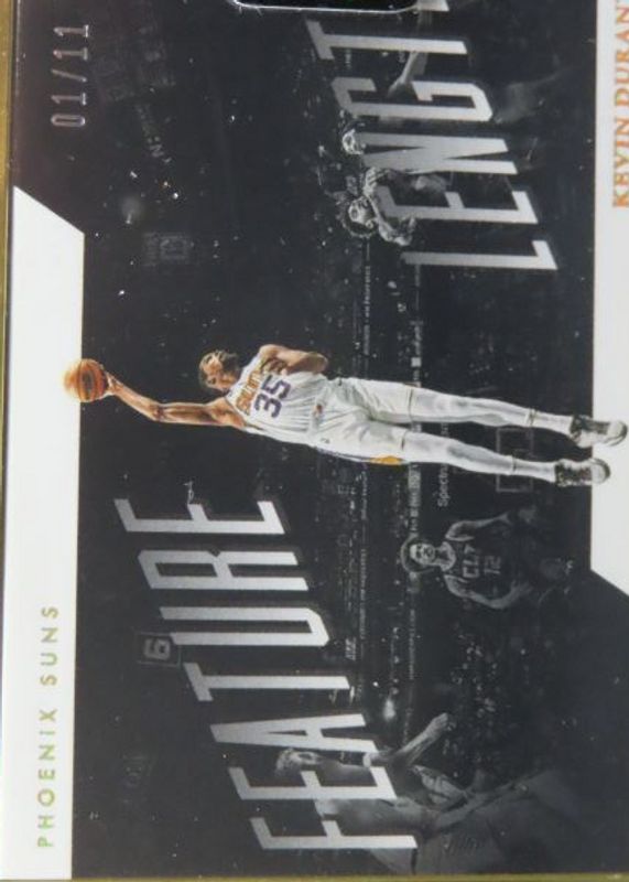 Kevin Durant 2022 Noir #261 Feature Length - FOTL /11 RAW