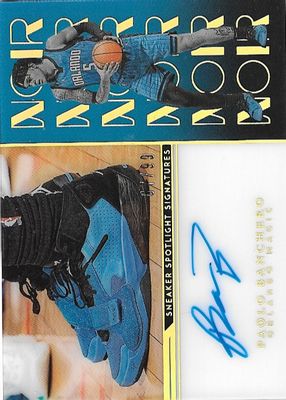 2022 Noir #SSS-PBA Sneaker Spotlight Signatures /99