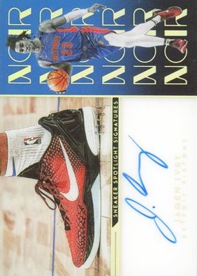 2022 Noir #SSS-JIV Sneaker Spotlight Signatures /99