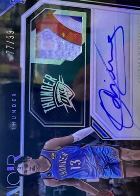 2022 Noir #359 Rookie Patch Auto Color /99
