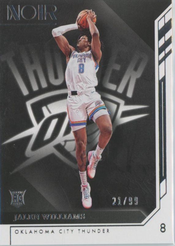 Jalen Williams 2022 Noir #147 Association Edition /99 Rookie SGC 9