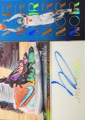 2022 Noir #SSS-JDU Sneaker Spotlight Signatures /99