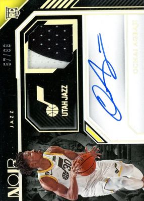 2022 Noir #354 Rookie Patch Auto Color /99