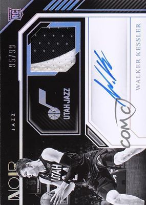 2022 Noir #328 Rookie Patch Auto Black & White /99