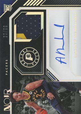 2022 Noir #367 Rookie Patch Auto Color /99