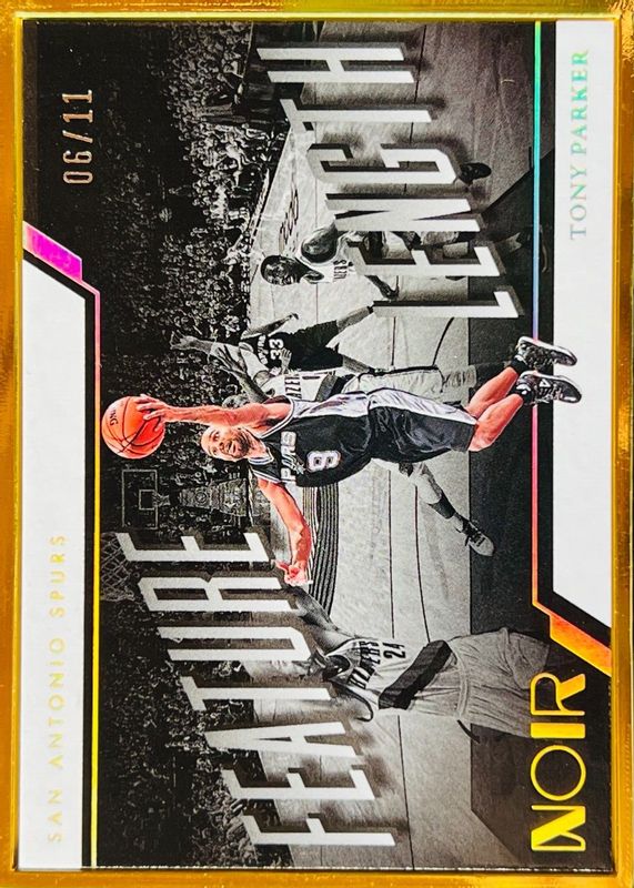 Tony Parker 2022 Noir #268 Feature Length - FOTL /11 SGC 9