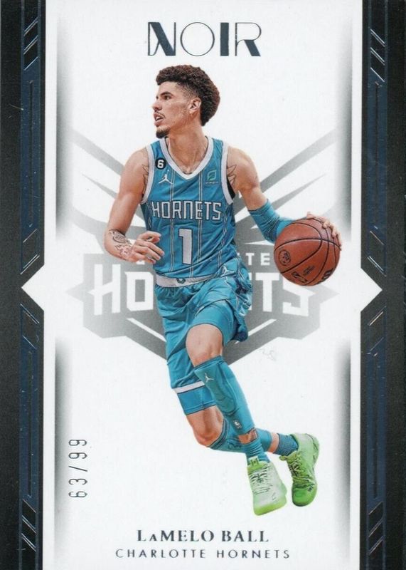 LaMelo Ball 2022 Noir #131 Icon Edition /99 PSA 10