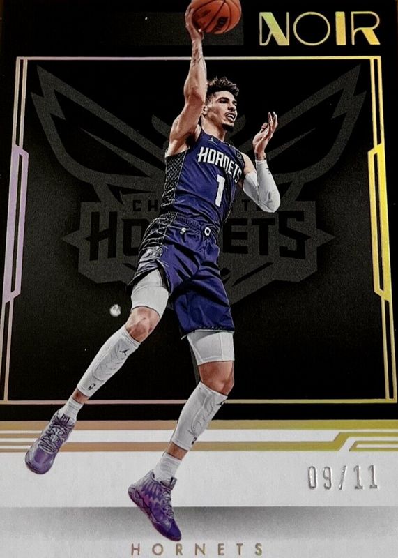 LaMelo Ball 2022 Noir #202 Statement Edition - FOTL /11 RAW