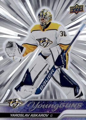 2023 Upper Deck #204 Young Guns - Outburst Silver