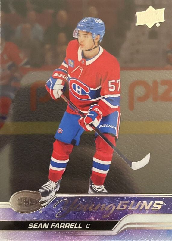 2023 Upper Deck #234 Young Guns - Clear Cut