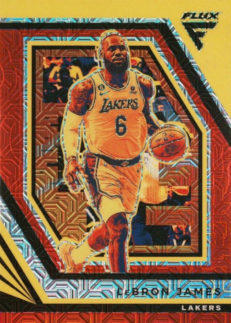 LeBron James 2022 Flux #101 Red Mojo /99 Price Guide - Sports Card