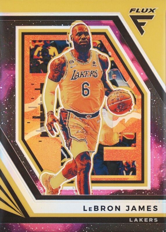 LeBron James 2022 Flux #101 Supernova /75 BGS 9