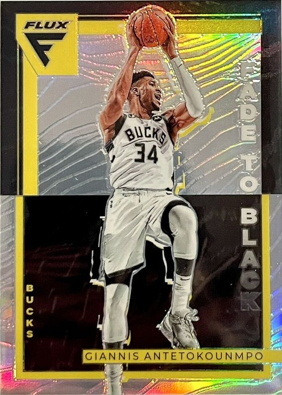 Giannis Antetokounmpo 2022 Flux #5 Fade to Black /(SSP) SGC 9.5