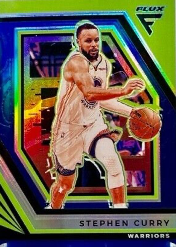 Stephen Curry 2022 Flux #147 Blue /99 PSA 10