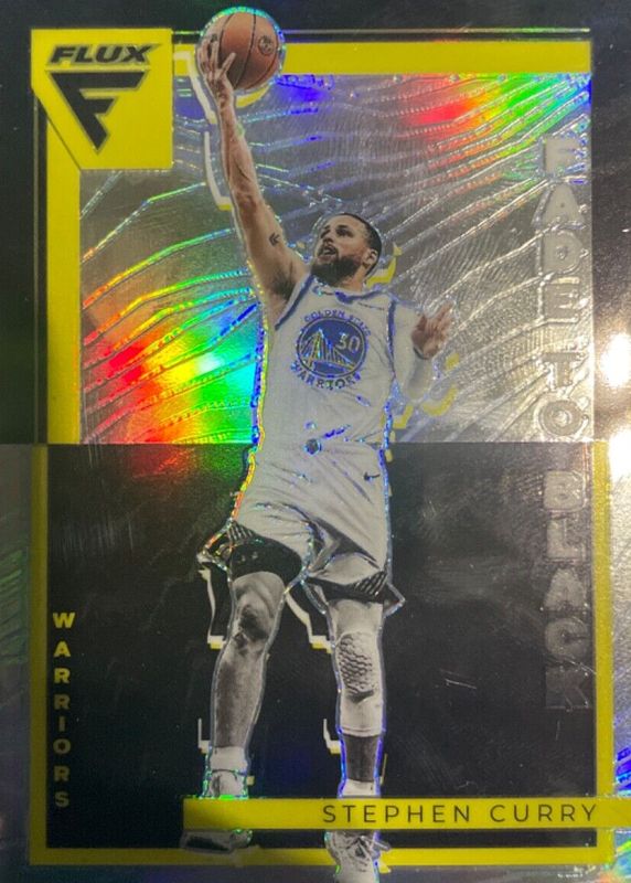 Stephen Curry 2022 Flux #13 Fade to Black /(SSP) PSA 10