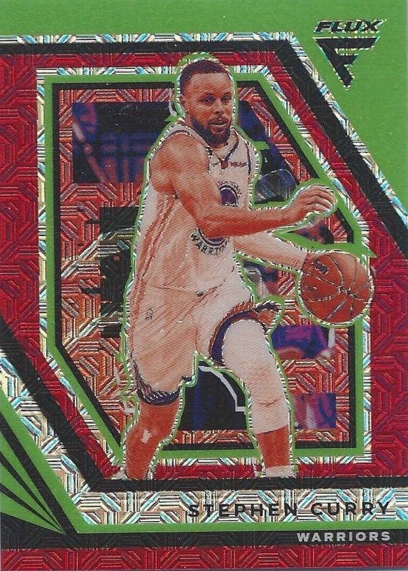 Stephen Curry 2022 Flux #147 Red Mojo /99 PSA 10