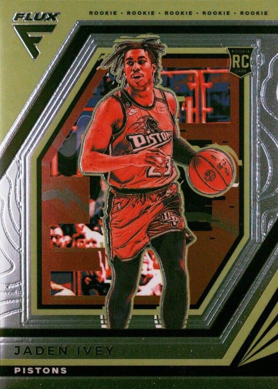 Jaden Ivey 2022 Flux #214 Base Rookie PSA 10