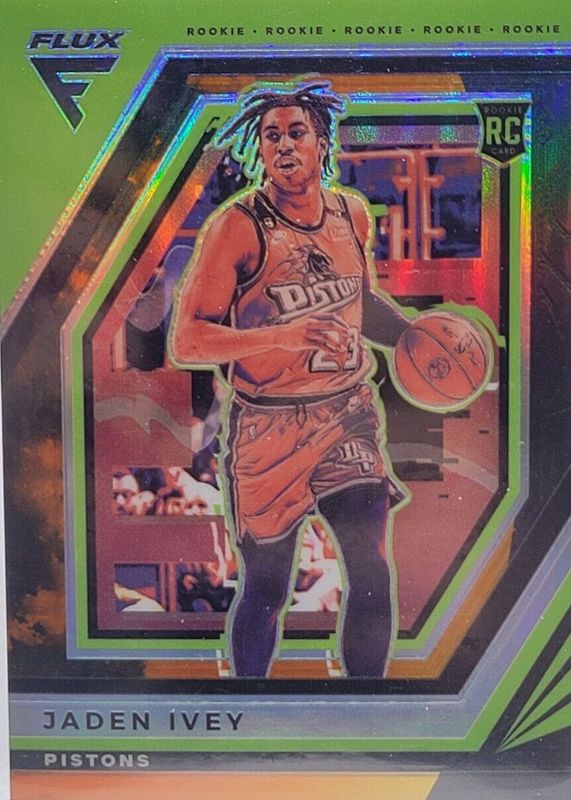 Jaden Ivey 2022 Flux #214 Sunrise Rookie PSA 10