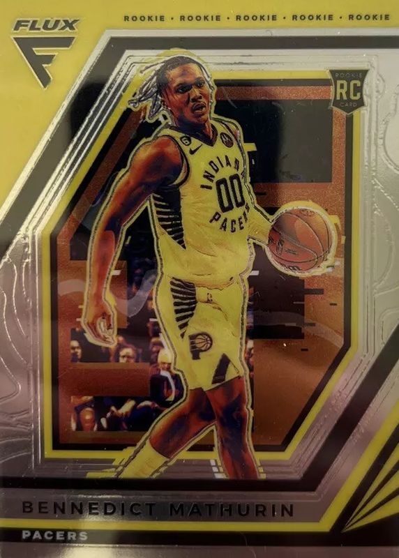 Bennedict Mathurin 2022 Flux #212 Base Rookie PSA 10