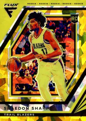 2022 Flux #207 Gold Cracked Ice /10